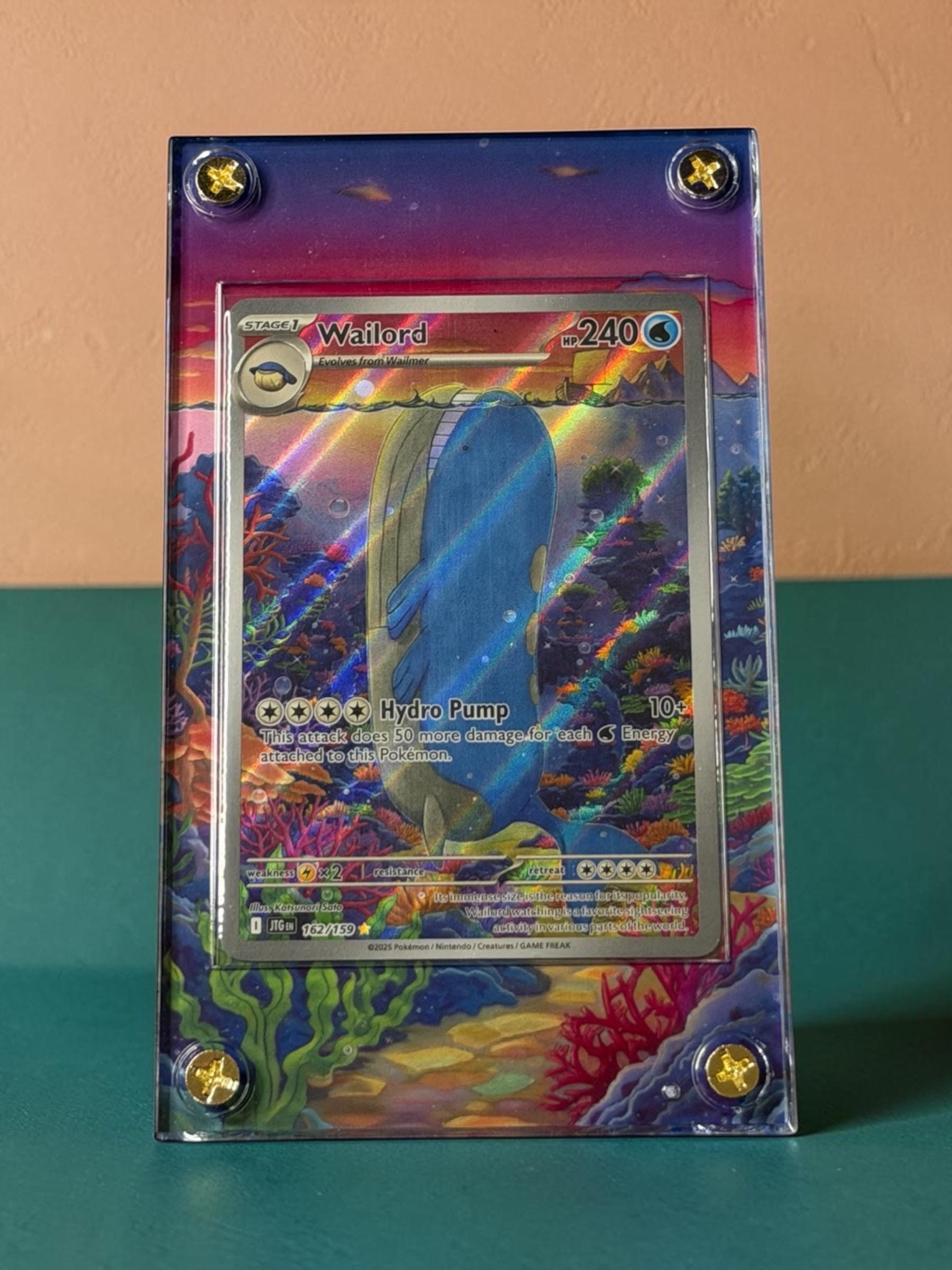 Extended art Raw Pokémon or One Piece __etsy:8197611905