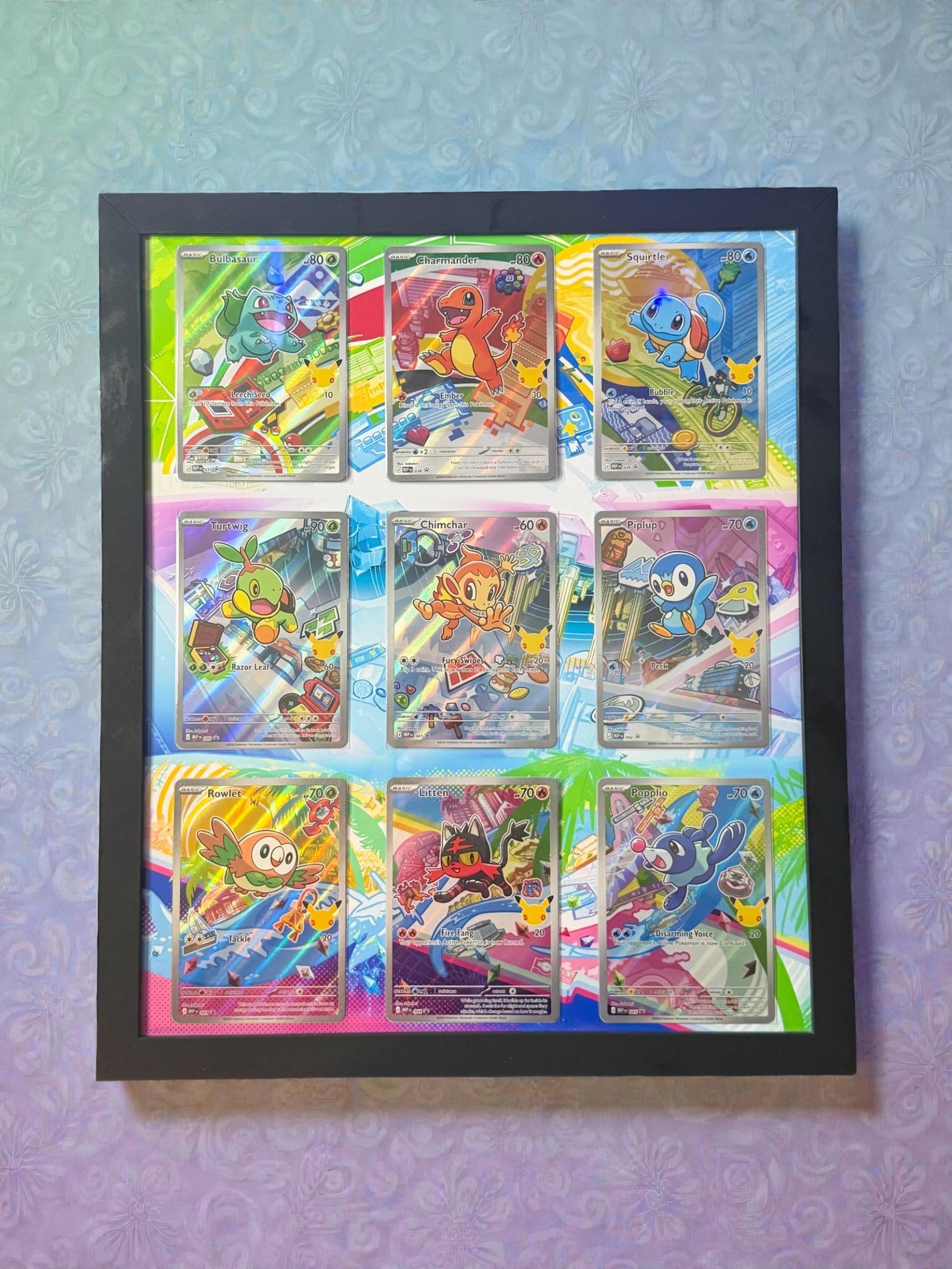 First Partner Illustration Collection Series 1 | Extended Art Display Case Pokemon Card __etsy:8132424673