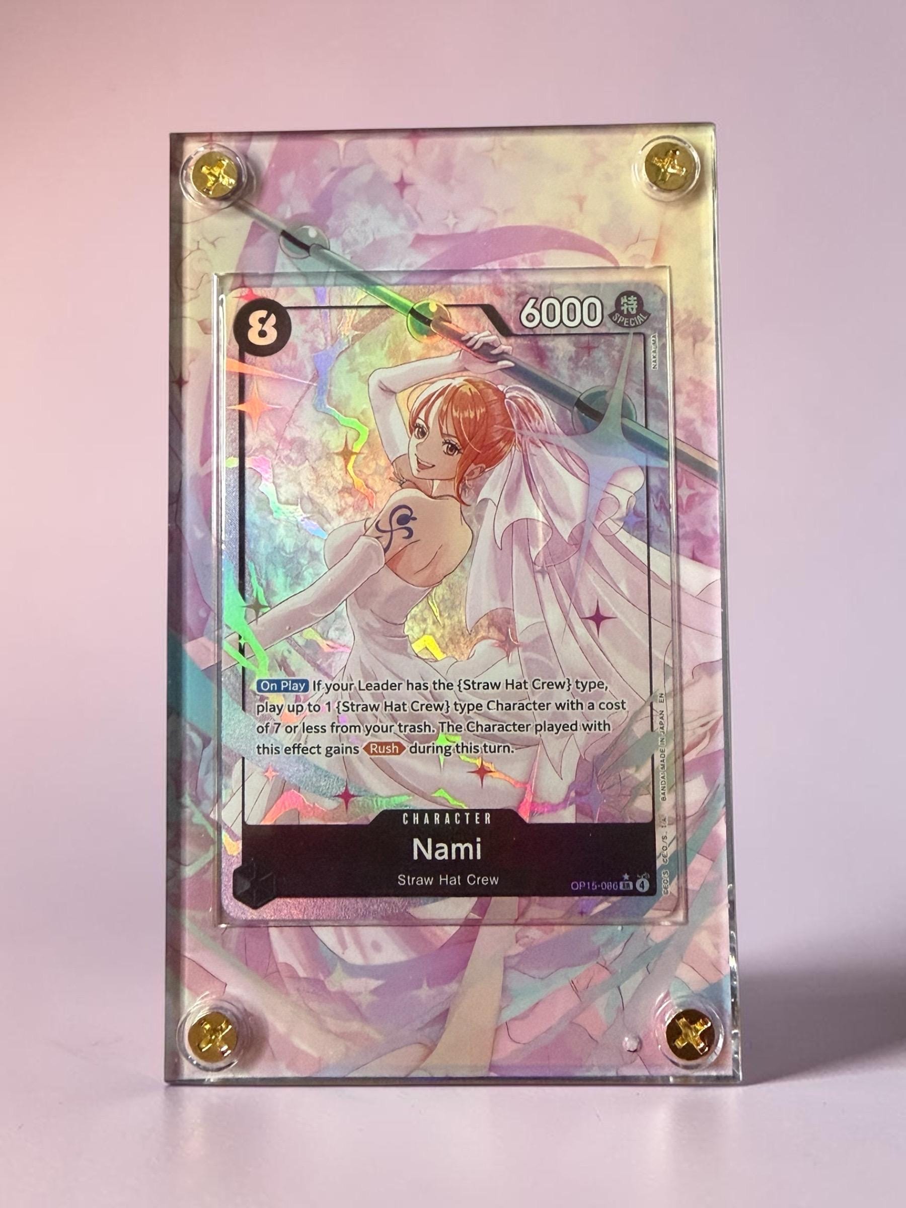 Nami (OP15-086) (Alternate Art) - Adventure on Kami's Island (OP15-EB04) : Extended Art Wedding Dress Nami __etsy:7936123953