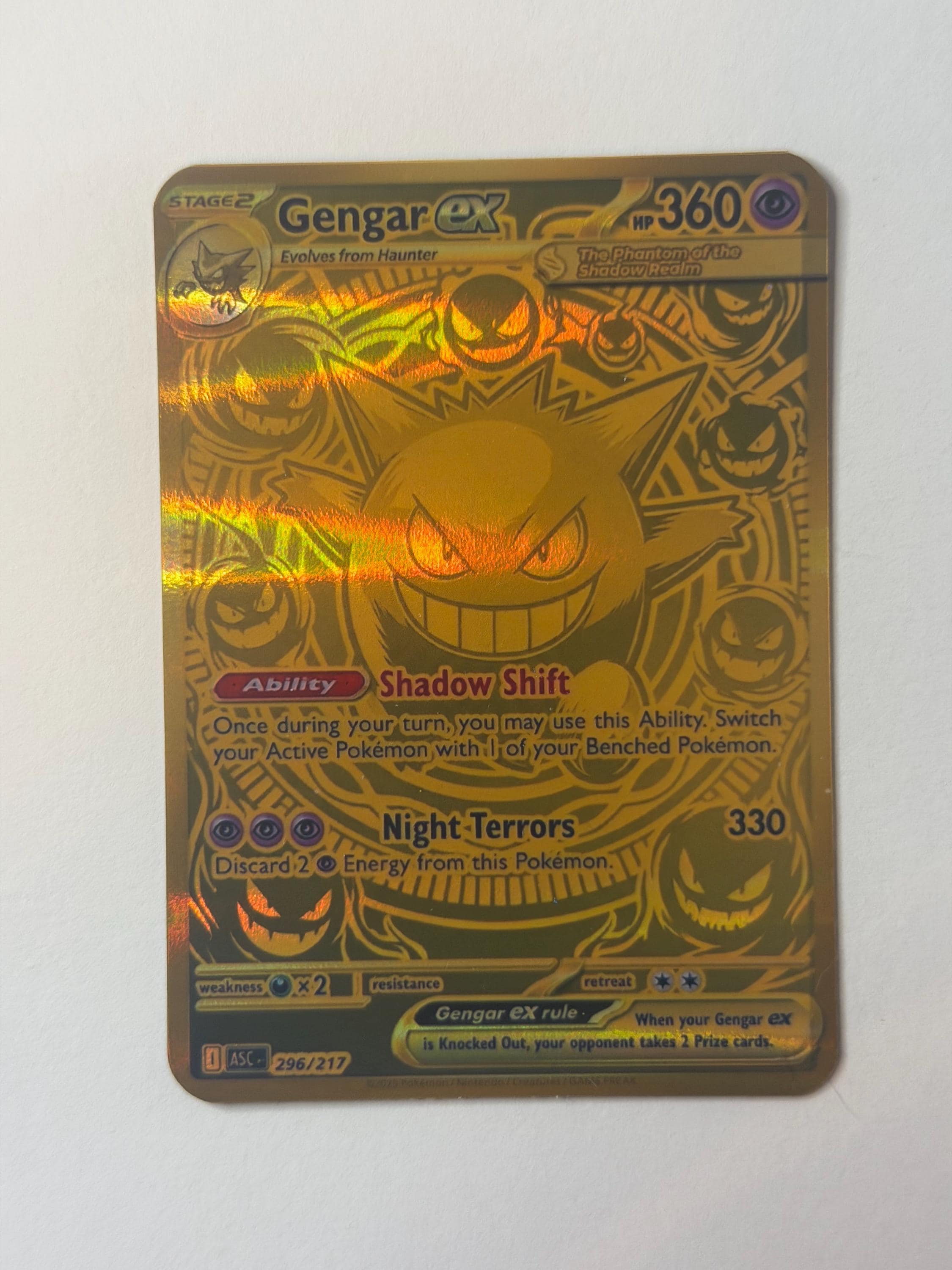 Pikachu ex Proxy Card - Gold Mega Ultra Rare / Snorlax Ex / Psyduck Ex / Gengar Ex __etsy:8124003944