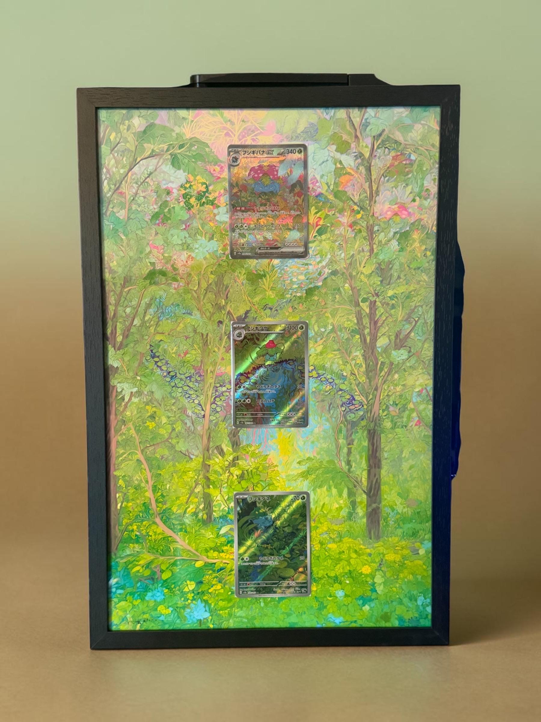 Pokemon 151 Charizard, Blastoise or Venusaur | Extended Art Display Case Pokemon Card __etsy:8145105401