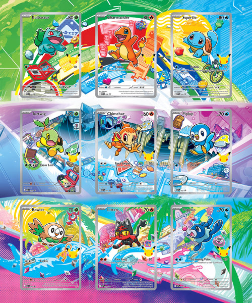 First Partner Illustration Collection Series 1 | Extended Art Display Case Pokemon Card